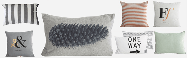 Puder – Valg af sofapude og sengepude